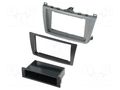 Radio frame; Mazda; 2 DIN; black and silver PER.PIC. RAM-40.247