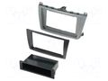 Radio frame; Mazda; 2 DIN; black and silver PER.PIC. RAM-40.247