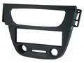 Radio frame; Renault; 1 DIN; black ACV RAM-40.270.1