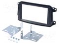 Radio frame; Smart; 2 DIN; black PER.PIC. RAM-40.281.2