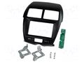 Radio frame; Mitsubishi; 2 DIN; black ACV RAM-40.402