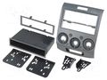 Radio frame; Ford,Mazda; 2 ISO; silver METRA RAM-40.404