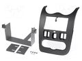 Radio frame; Dacia; 2 DIN; grey (matt) PER.PIC. RAM-40.417.2