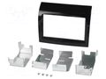 Radio frame; Citroën,Fiat,Peugeot; 2 DIN; black gloss PER.PIC. RAM-40.435.2