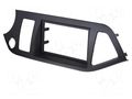 Radio frame; Kia; 2 DIN; black PER.PIC. RAM-40.448.2