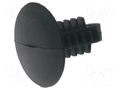 Rivet; polyamide; black; Ømount.hole: 4.76mm; UL94V-2; Øhead: 12mm ESSENTRA RBF-4.8-11.1-12