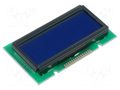 Display: LCD; alphanumeric; STN Negative; 12x2; blue; LED; PIN: 15 RAYSTAR OPTRONICS RC1202A-BIY-ESV
