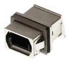 MPO EMI ADAPTER SMALL FLANGE SNAP MNT 106114-1200