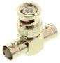 BNC TEE ADAPTER, 1 X PLUG-2 X JACK 031-208