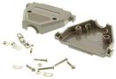 D SUB BACK SHELL, SIZE DC, ABS 977-037-010R031