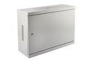 Commutation cabinet 19" wall mounted 3U 540x400x180 (white, metal door) KS3U540x400PAKBALT