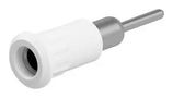 BANANA CONNECTOR, WHITE, SOCKET, 25A 64.3011-29