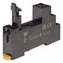 RELAY SOCKET, 5 PIN, 10A, DIN RAIL P2RFZ-05-E