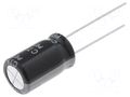 Capacitor: electrolytic; THT; 1000uF; 16VDC; Ø10x16mm; Pitch: 5mm SAMWHA RD1C108M10016BB