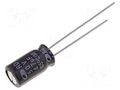 Capacitor: electrolytic; THT; 47uF; 50VDC; Ø6.3x11mm; Pitch: 2.5mm SAMWHA RD1H476M6L011BB