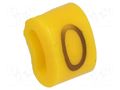 Markers; Marking: O; 1.1÷2.5mm; H: 3mm; A: 6mm; -30÷100°C; leaded KURANT MZ-0/O