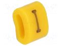 Markers; Marking: I; 1.1÷2.5mm; H: 3mm; A: 6mm; -30÷100°C; leaded KURANT MZ-0/I