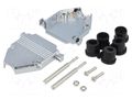 Enclosure for connectors: D-Sub; D-Sub 25pin,D-Sub HD 44pin ENCITECH CCOV25-MEL-RG