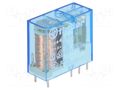 Relay: electromagnetic; DPDT; Ucoil: 6VDC; Icontacts max: 15A; 55Ω FINDER 40.52.9.006.0000