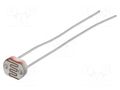 Photoresistor; 100mW; 150÷300kΩ; 560nm; THT; 150VDC; ØLED: 5mm Token PGM5659D