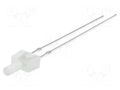 LED; white cold; 2mm; 500÷750mcd; 90°; Front: flat; Pitch: 2.54mm OPTOSUPPLY OSW5YK7K92B