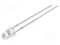 LED; green; 3mm; 750÷1120mcd; 30°; Front: convex; 2.6÷3.4VDC OPTOSUPPLY OSG5DA3131A-1MA
