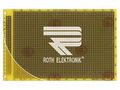 Board: universal; single sided,prototyping; W: 100mm; L: 160mm ROTH ELEKTRONIK GMBH RE060-LF