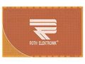 Board: universal; single sided,prototyping; W: 160mm; L: 100mm ROTH ELEKTRONIK GMBH RE100-HP
