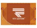 Board: universal; single sided,prototyping; W: 100mm; L: 160mm ROTH ELEKTRONIK GMBH RE225-HP
