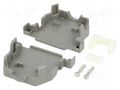 Enclosure for connectors: D-Sub; D-Sub 25pin,D-Sub HD 44pin ENCITECH CCOV25-SN-LG