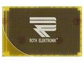 Board: universal; single sided,prototyping; W: 100mm; L: 160mm ROTH ELEKTRONIK GMBH RE319-LF