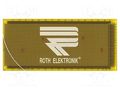 Board: universal; single sided,prototyping; W: 100mm; L: 220mm ROTH ELEKTRONIK GMBH RE331-LF