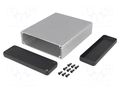 Enclosure: with panel; 1455; X: 103mm; Y: 120mm; Z: 30mm; aluminium HAMMOND HM-1455L1202