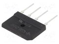 Bridge rectifier: single-phase; Urmax: 600V; If: 25A; Ifsm: 350A VISHAY GSIB2560-E3/45