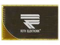 Board: universal; single sided,prototyping; W: 100mm; L: 160mm ROTH ELEKTRONIK GMBH RE524-LF