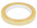 Tape: electrical insulating; W: 12mm; L: 66m; Thk: 0.06mm; acrylic H-OLD HOLD-K.30-12-33M
