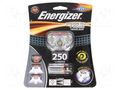 Torch: LED headtorch; waterproof; 3h; 400lm; grey; HEADLIGHT ENERGIZER HEADLIGHT-VIS-HD+F