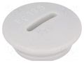 Stopper; PG13,5; IP54; polystyrene; light grey; SKINDICHT®; 6mm LAPP BLK-PG13.5