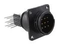 CIRCULAR CONN, RCPT, 16POS, FLANGE 1-207303-4