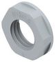 GLAND LOCKNUT, PA6, M12, 5MM, GREY 1SNG607002R0000