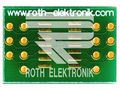 Board: universal; multiadapter; W: 13.5mm; L: 20.5mm; SO14 ROTH ELEKTRONIK GMBH RE932-03