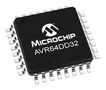 MCU, 8BIT, 24MHZ, TQFP-32 AVR64DD32-I/PT