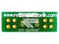 Board: universal; multiadapter; W: 9mm; L: 23.5mm; TSSOP8 ROTH ELEKTRONIK GMBH RE933-01