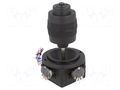 Joystick; 1.8÷3.2kΩ±5%,3- axes,FIRE function, 1 x NO contact OMTER TYXN OM400A-M1
