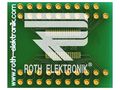 Board: universal; multiadapter; W: 58.9mm; L: 120.1mm; TSSOP38 ROTH ELEKTRONIK GMBH RE933-08