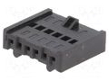 Connector: wire-board; plug; female; PIN: 6; Minimodul; 125VAC LUMBERG 3114-06