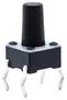 TACTILE SW, SPST-NO-DM, 0.05A/12V, 160GF TL1105BF160Q