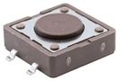 TACTILE SW, SPST-NO-DM, 0.05A/12V, 160GF TL3300DF160Q