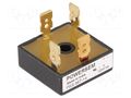 Bridge rectifier: single-phase; Urmax: 1.4kV; If: 30A; Ifsm: 500A POWERSEM PSB36T/14