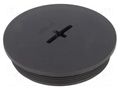 Stopper; M63; 1.5; IP54; polyamide; black; SKINDICHT®; 12mm LAPP BLK-GL-M63/BK